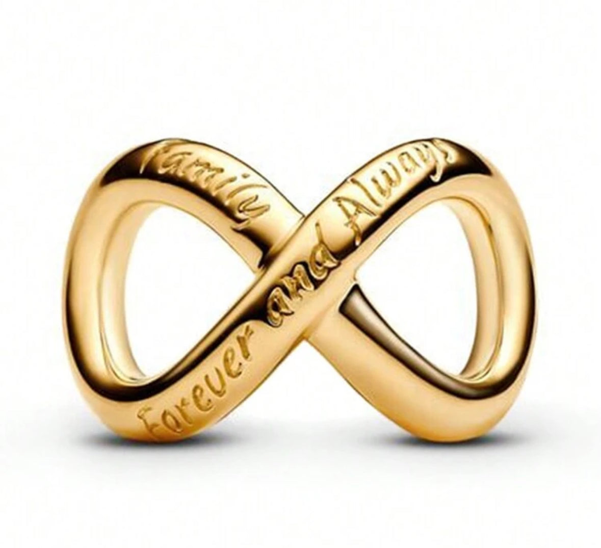 Gold Infinity Charm