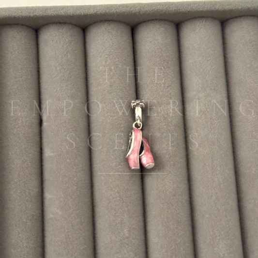 925 Ballet Shoe Charm