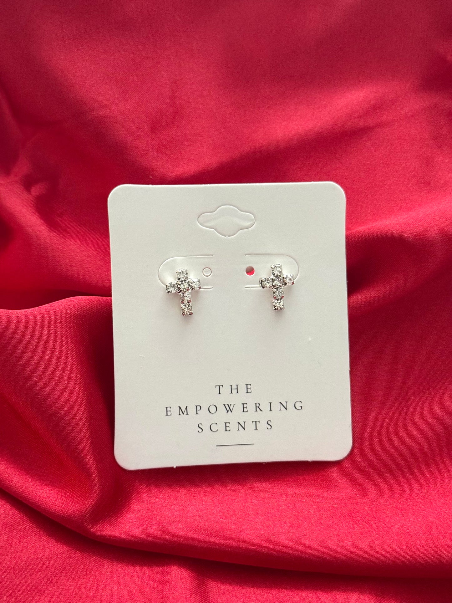 Cross Stud Earrings
