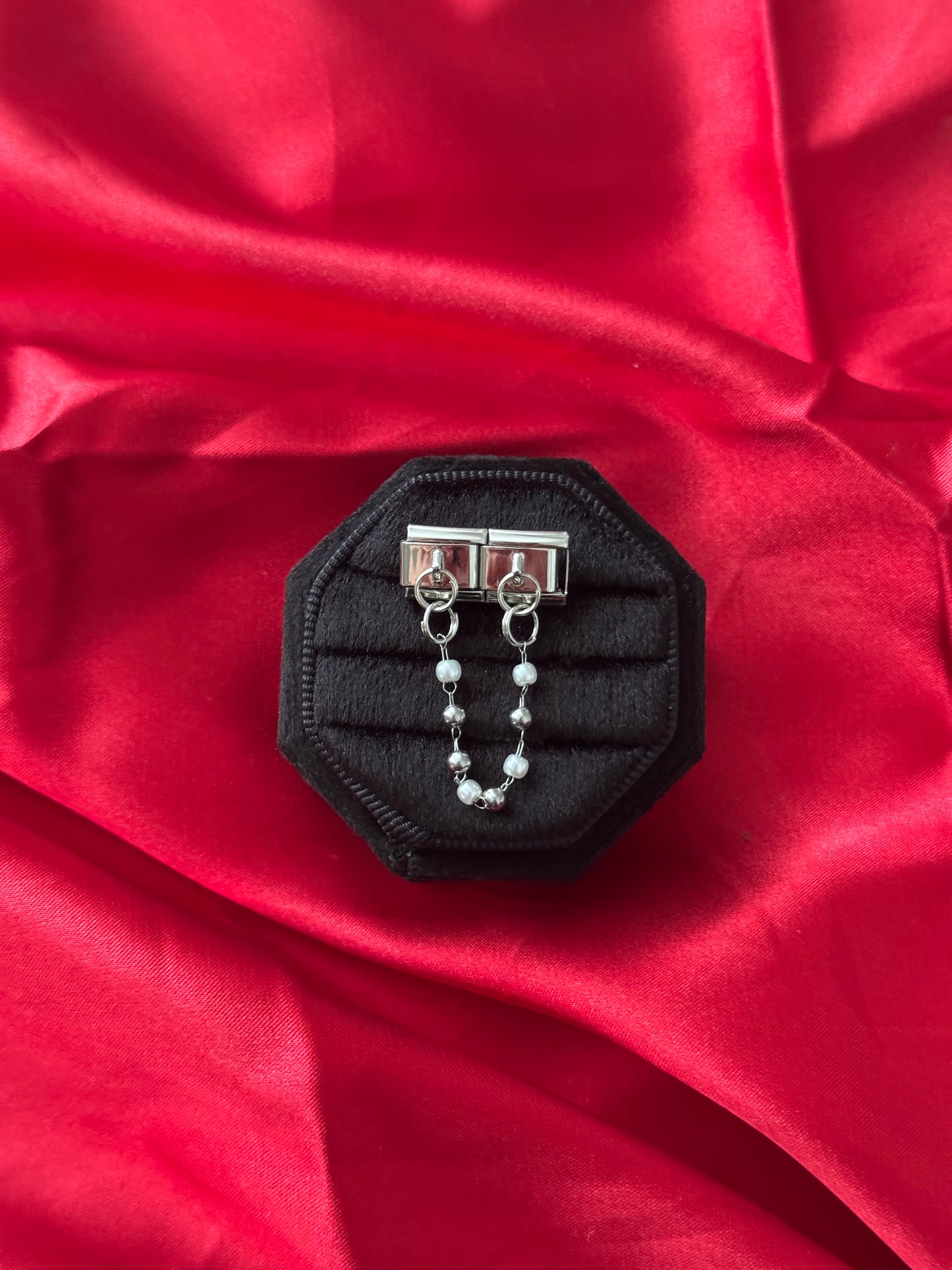 Vegan Pearl Italian Charm