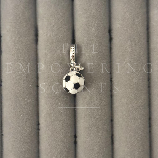 925 Football Charm