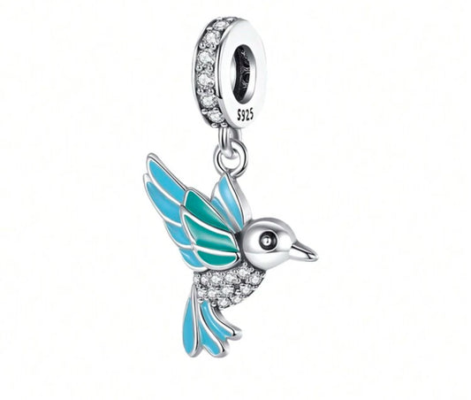 925 Bird Charm