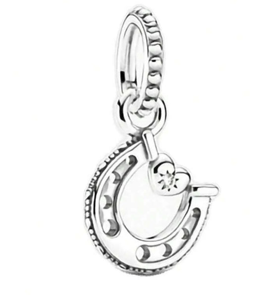 925 Horseshoe Charm