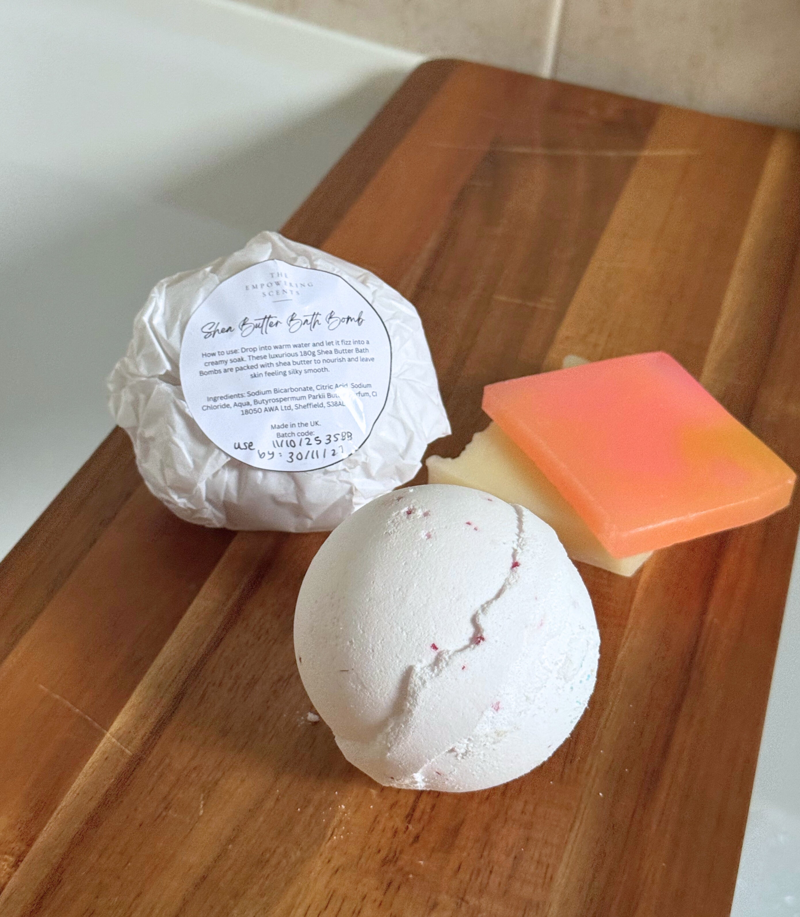 Large Shea Butter Bath Fizzer