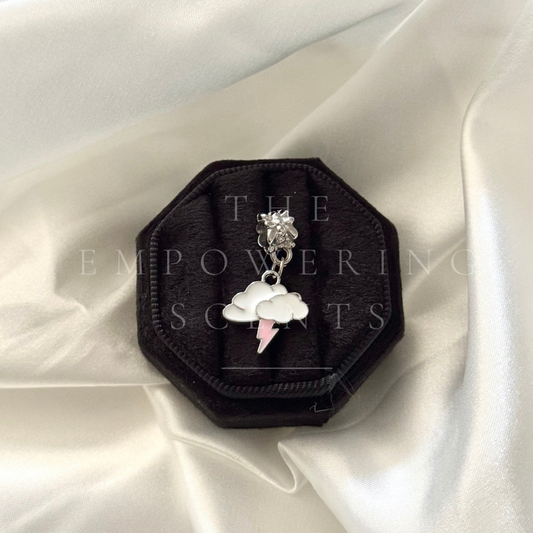 Pink Lightning Charm
