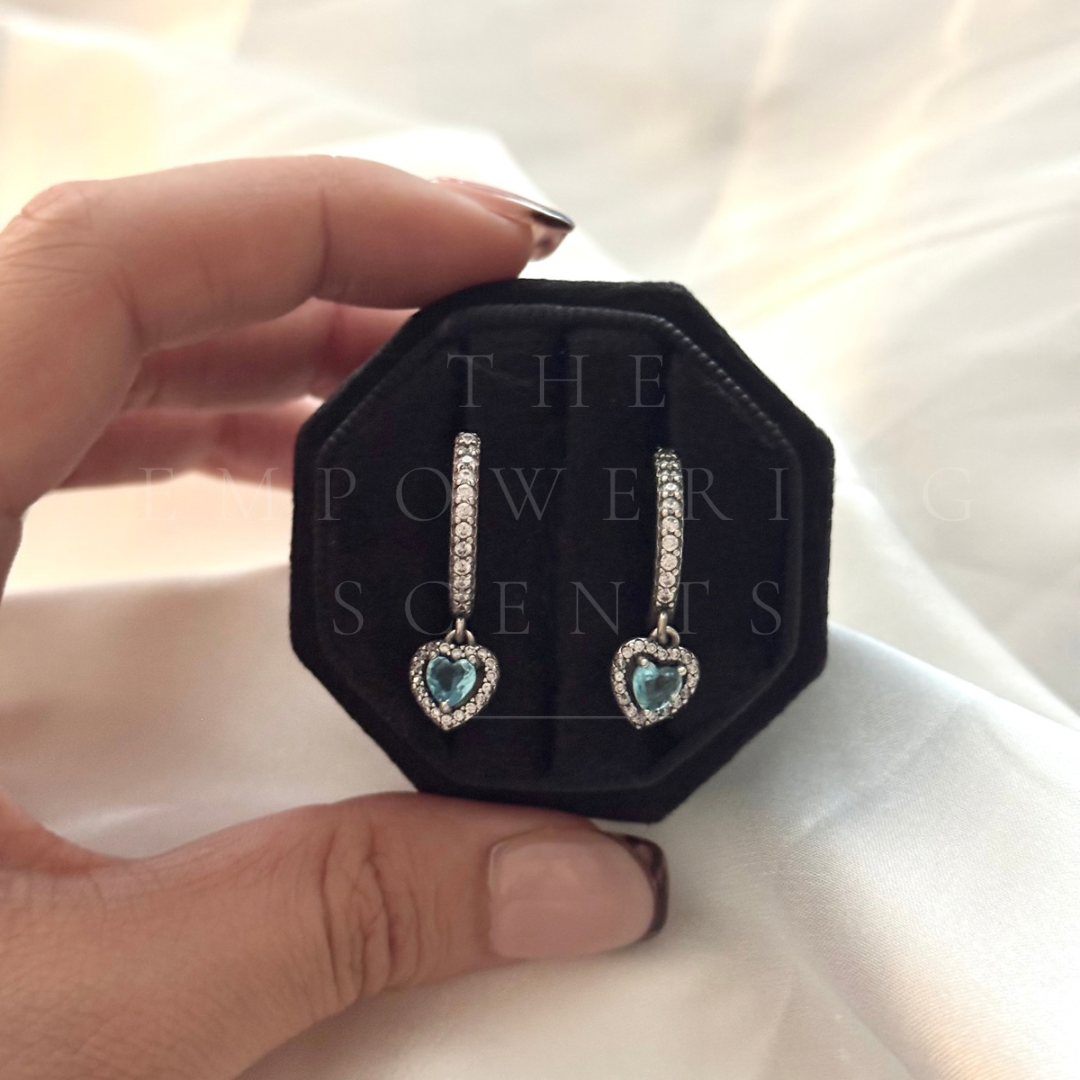 925 Turquoise Gem Earrings