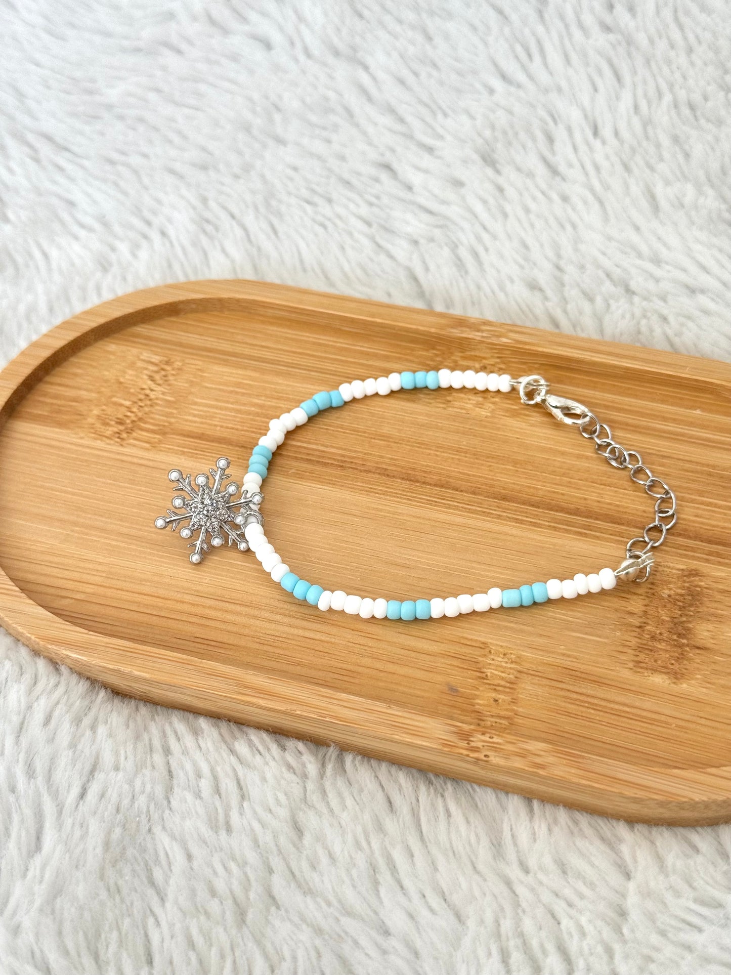 Snowflake Adjustable Bracelet