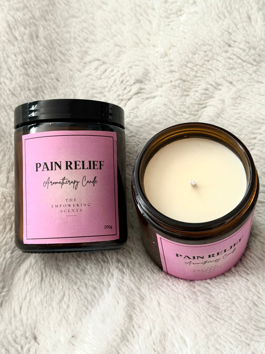 Pain Relief Aromatherapy Candle