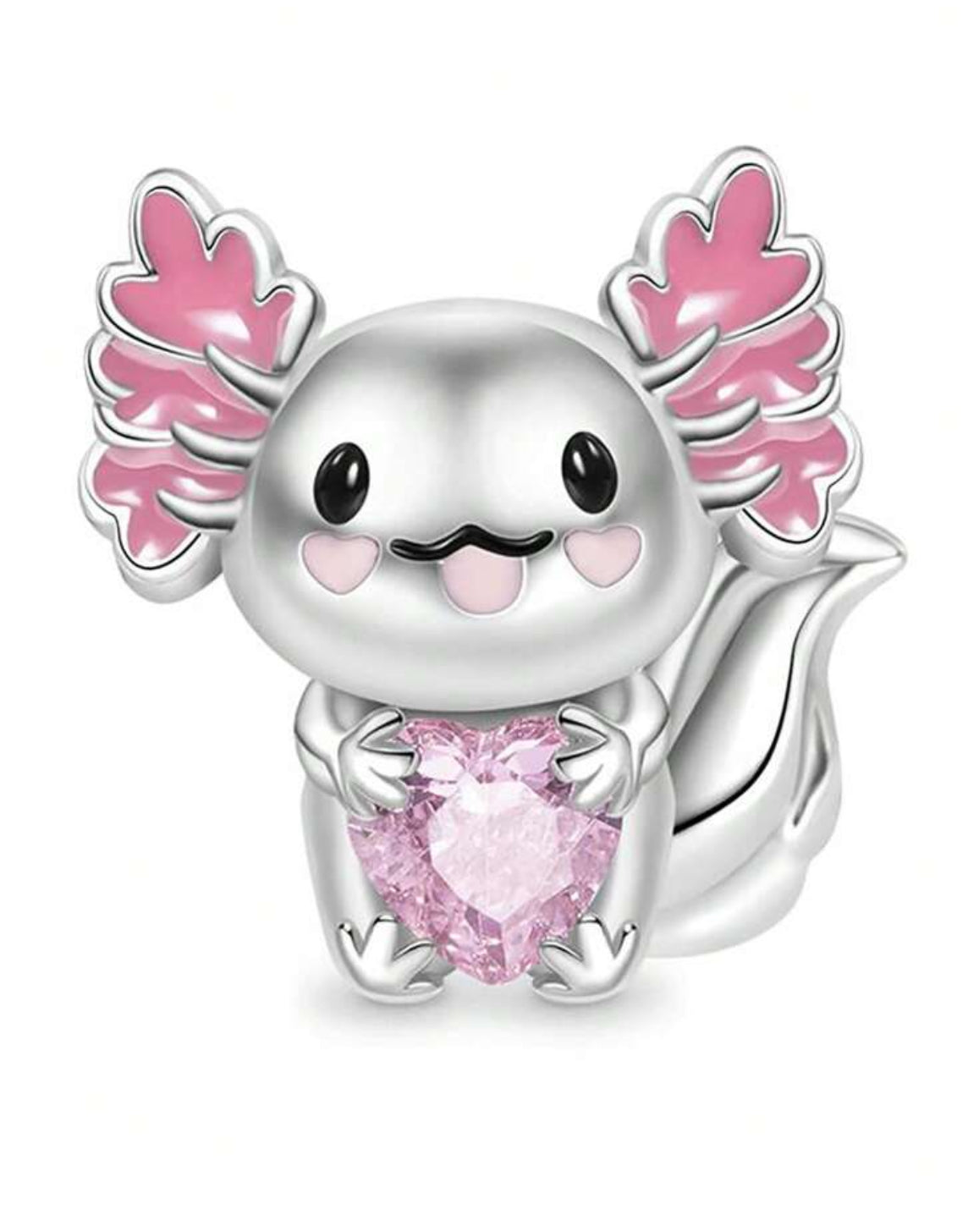 925 Axolotl Charm