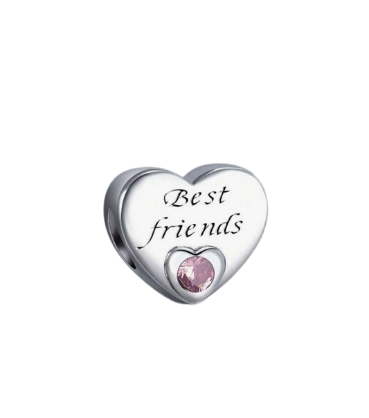 925 Best Friends Charm