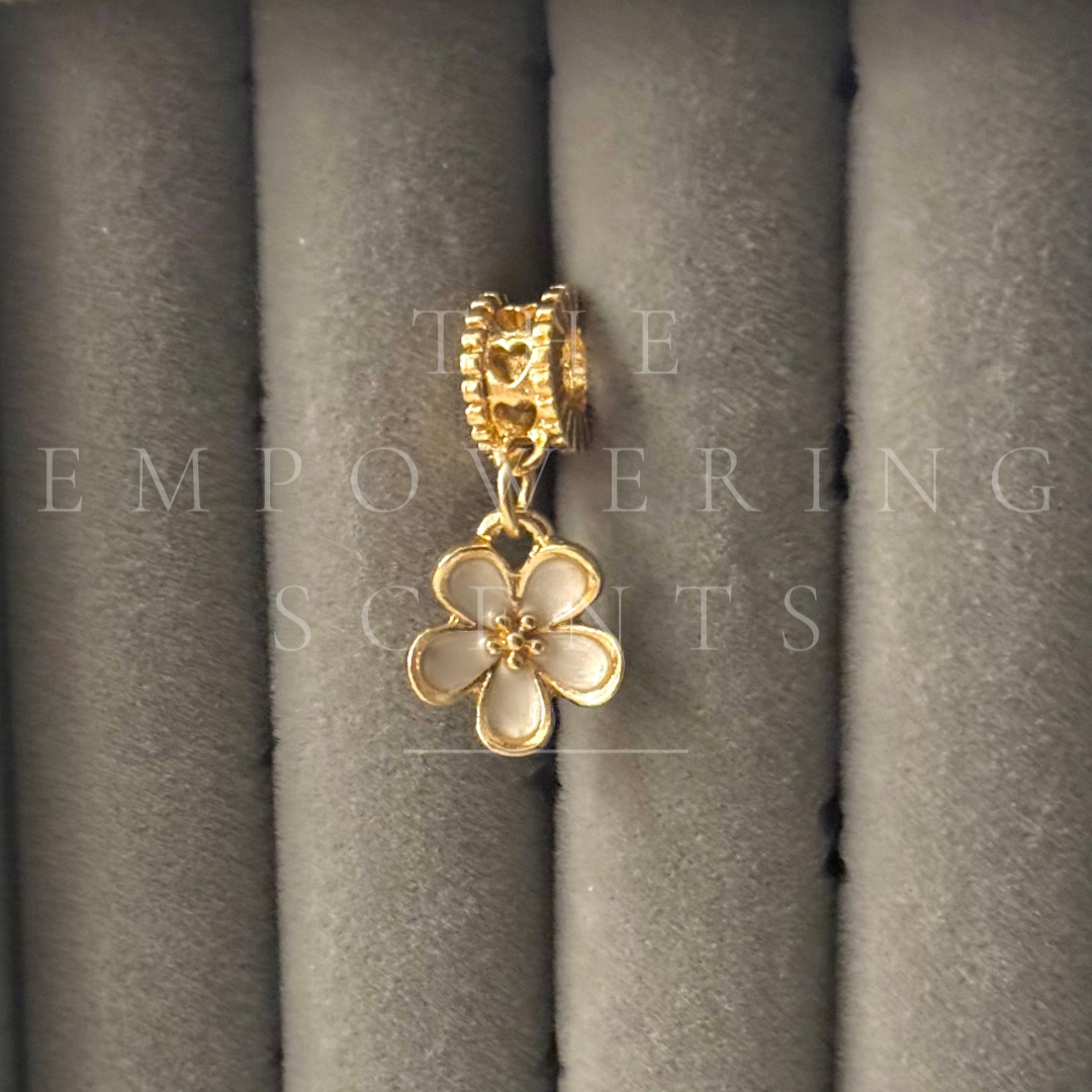 Gold Flower Charm