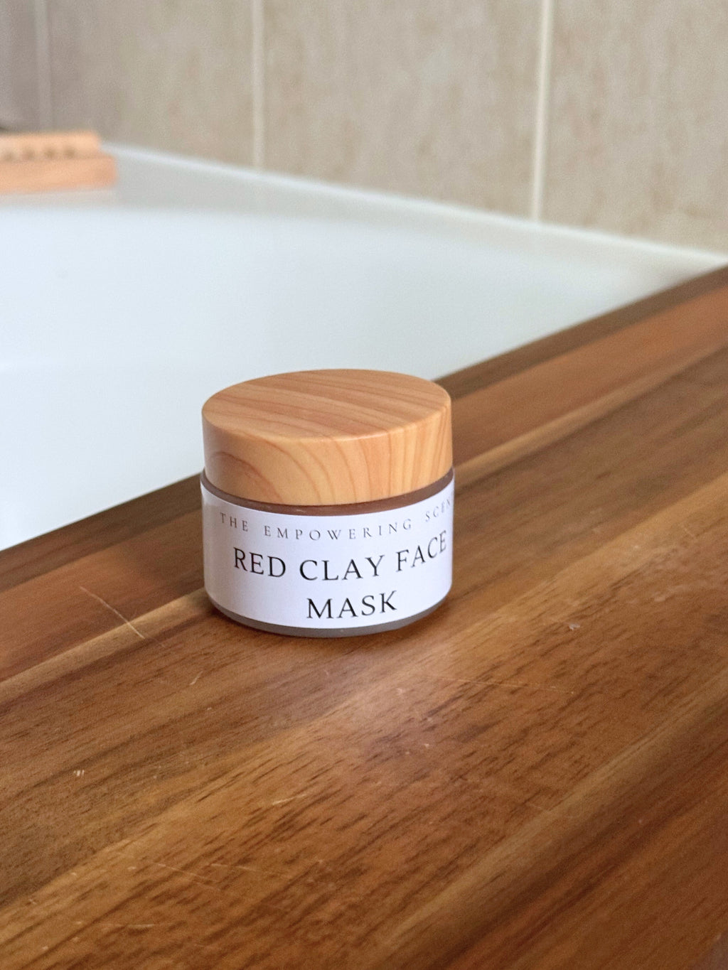 Natural Red Clay Face Mask