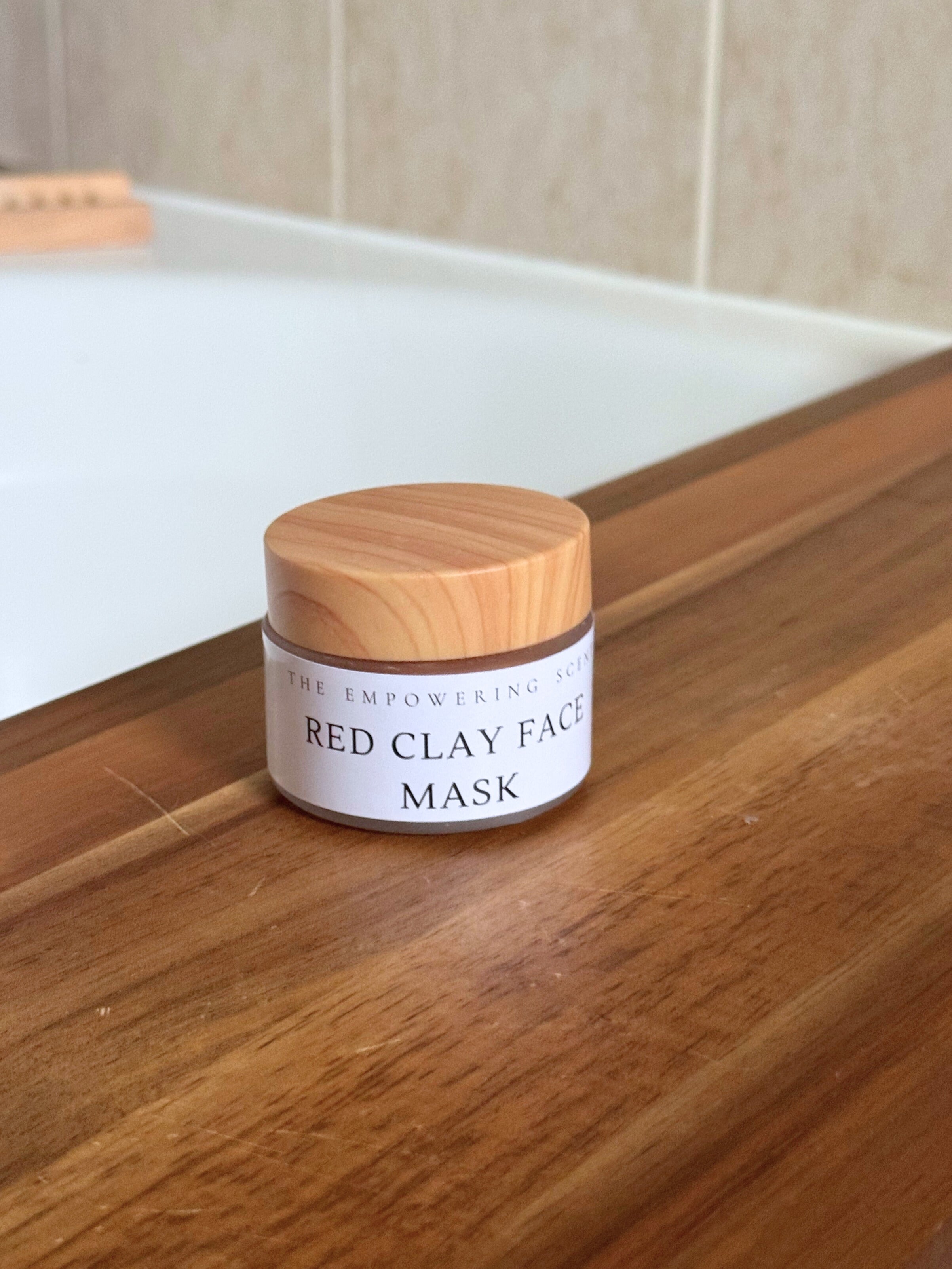 Natural Red Clay Face Mask