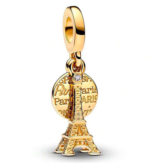 Gold Effiel Tower Charm