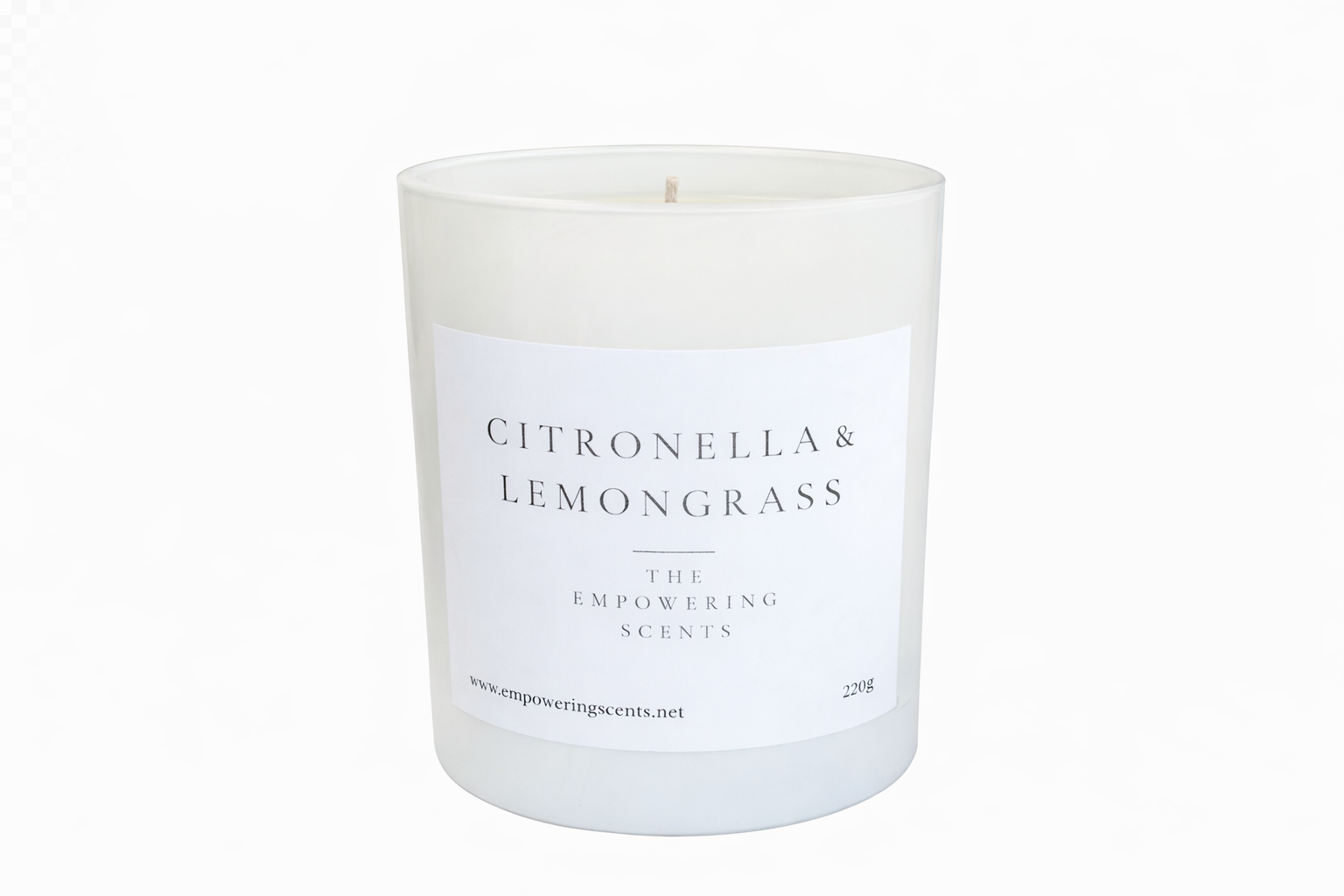 Citronella & Lemongrass Candle