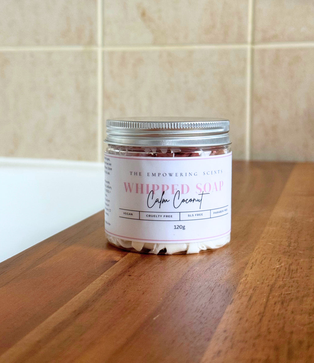 Calm Coconut Whipped Soap