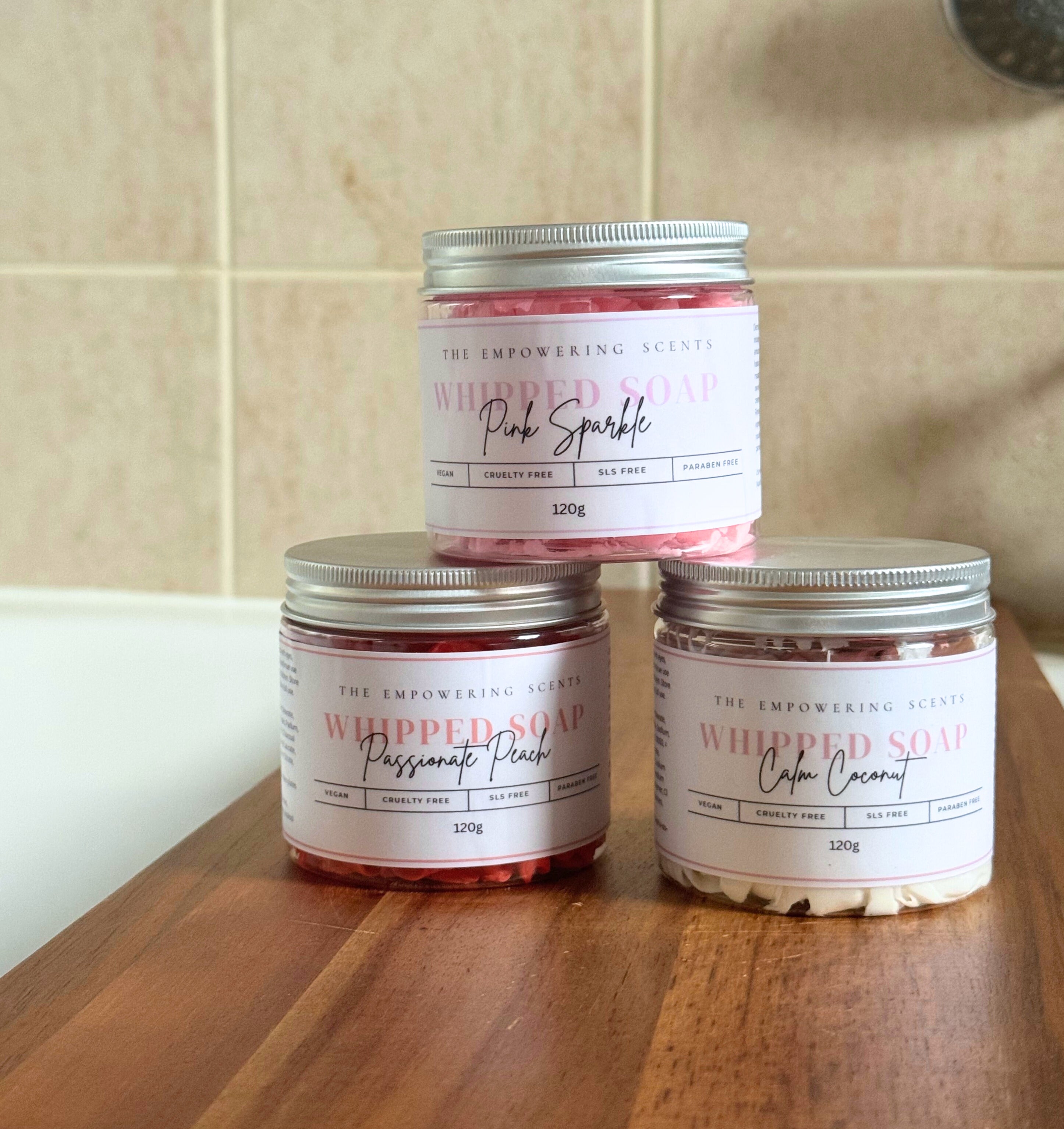 Calm Coconut Whipped Soap