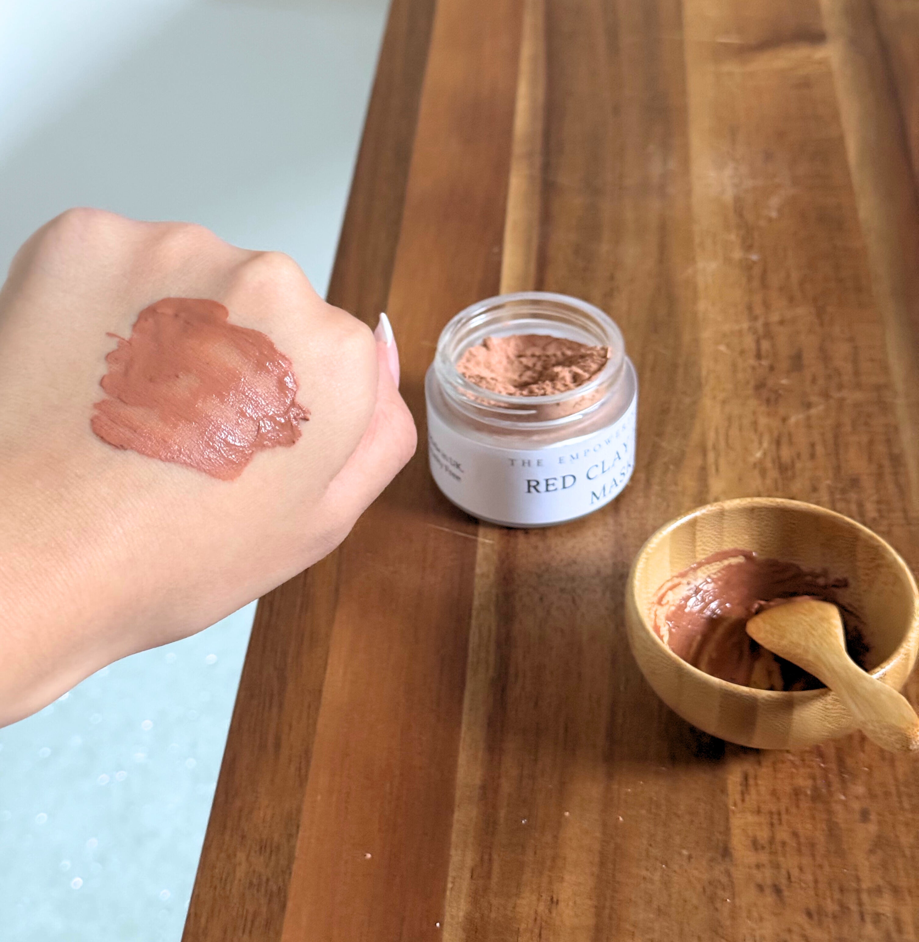 Natural Red Clay Face Mask