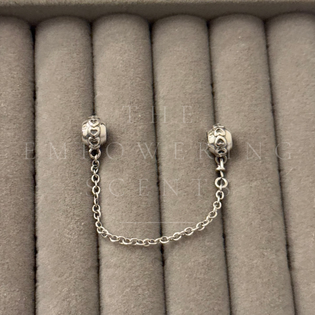 Silver Safety Chain Charm