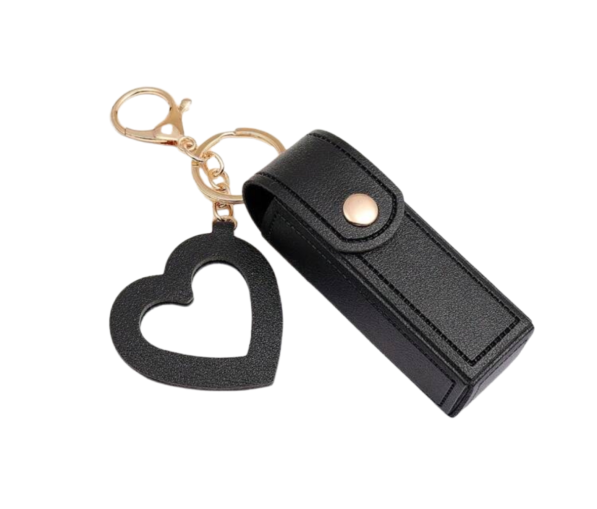 Black Lip Oil Keyring