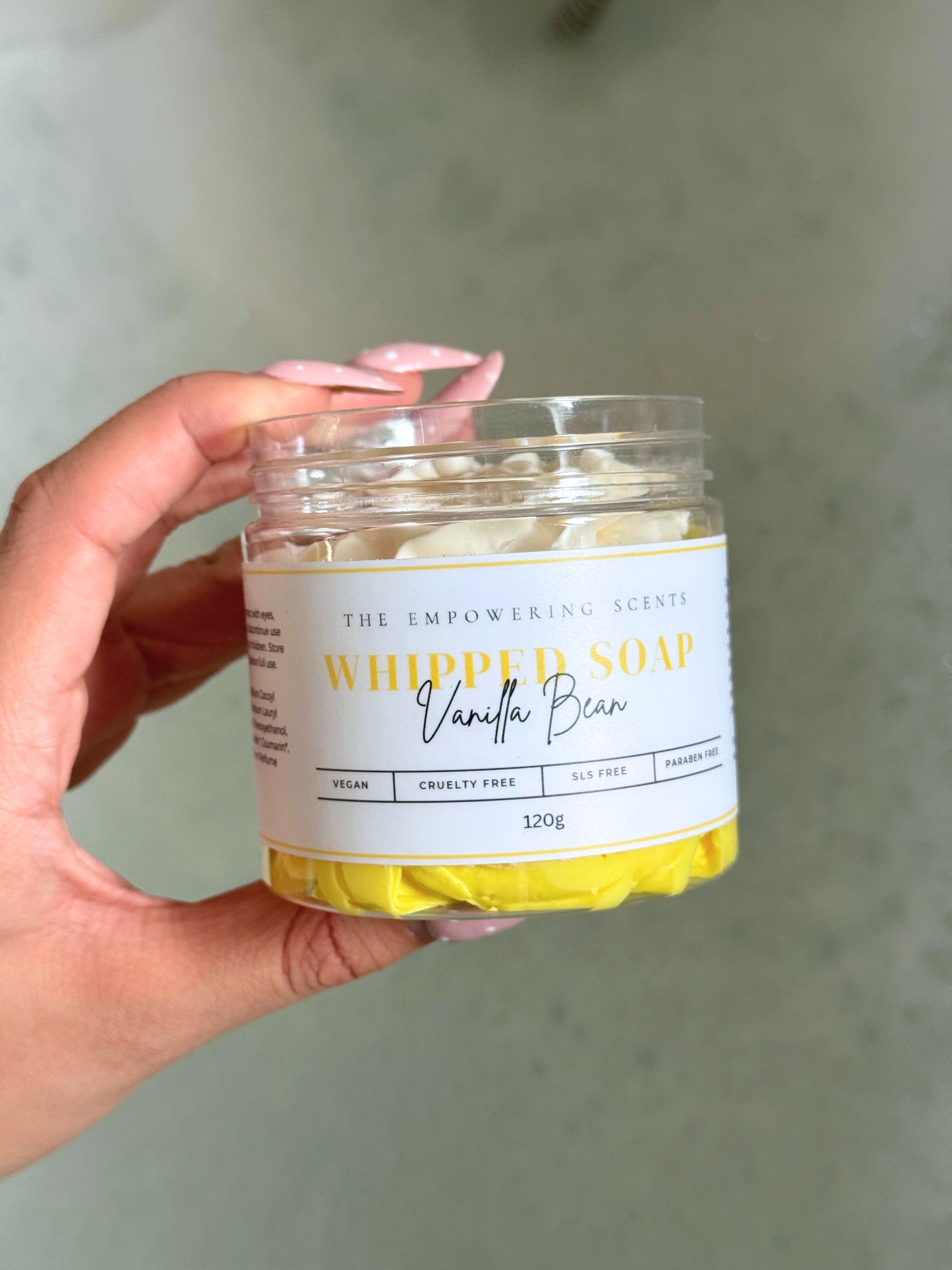 Vanilla Bean Whipped Soap
