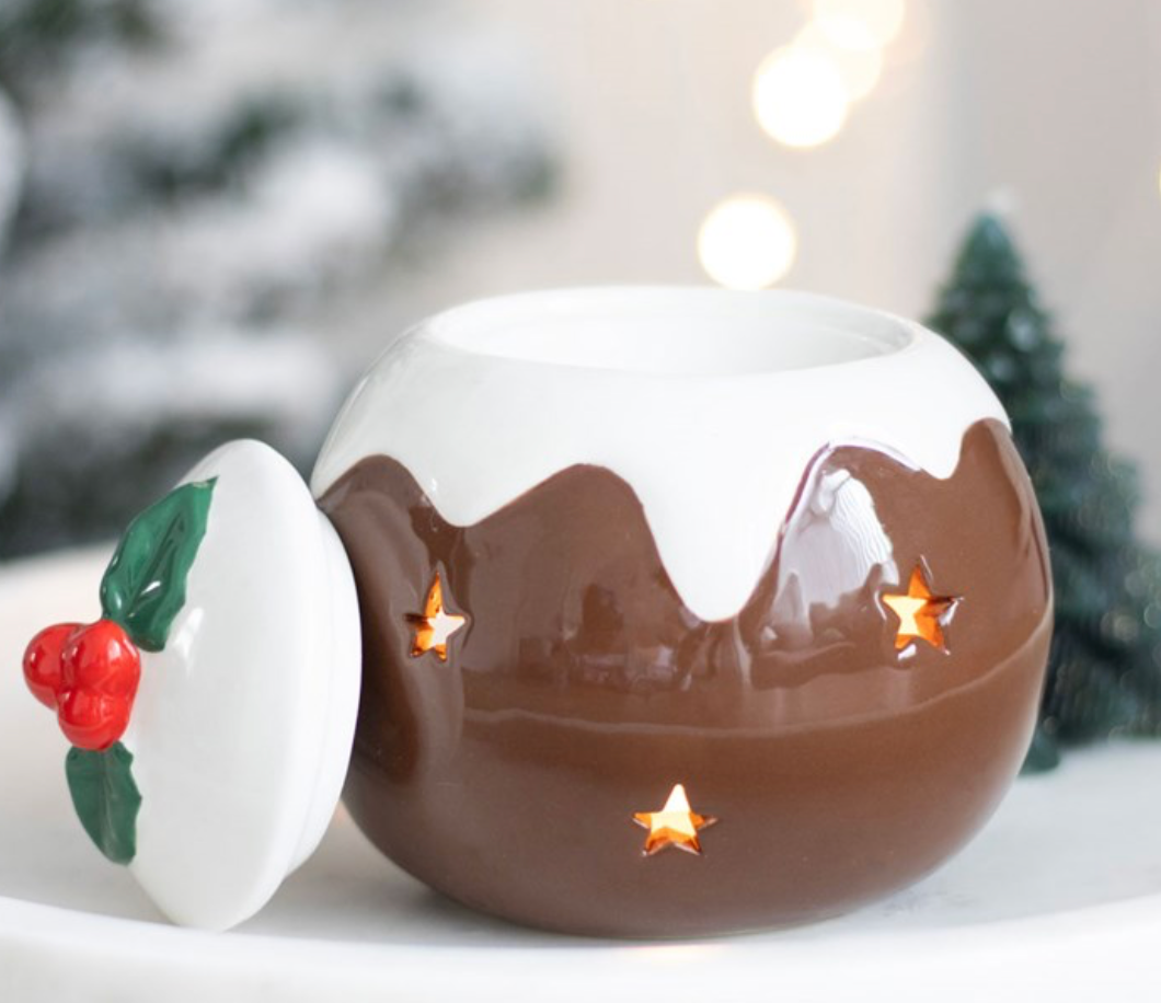 Christmas Pudding Wax Burner