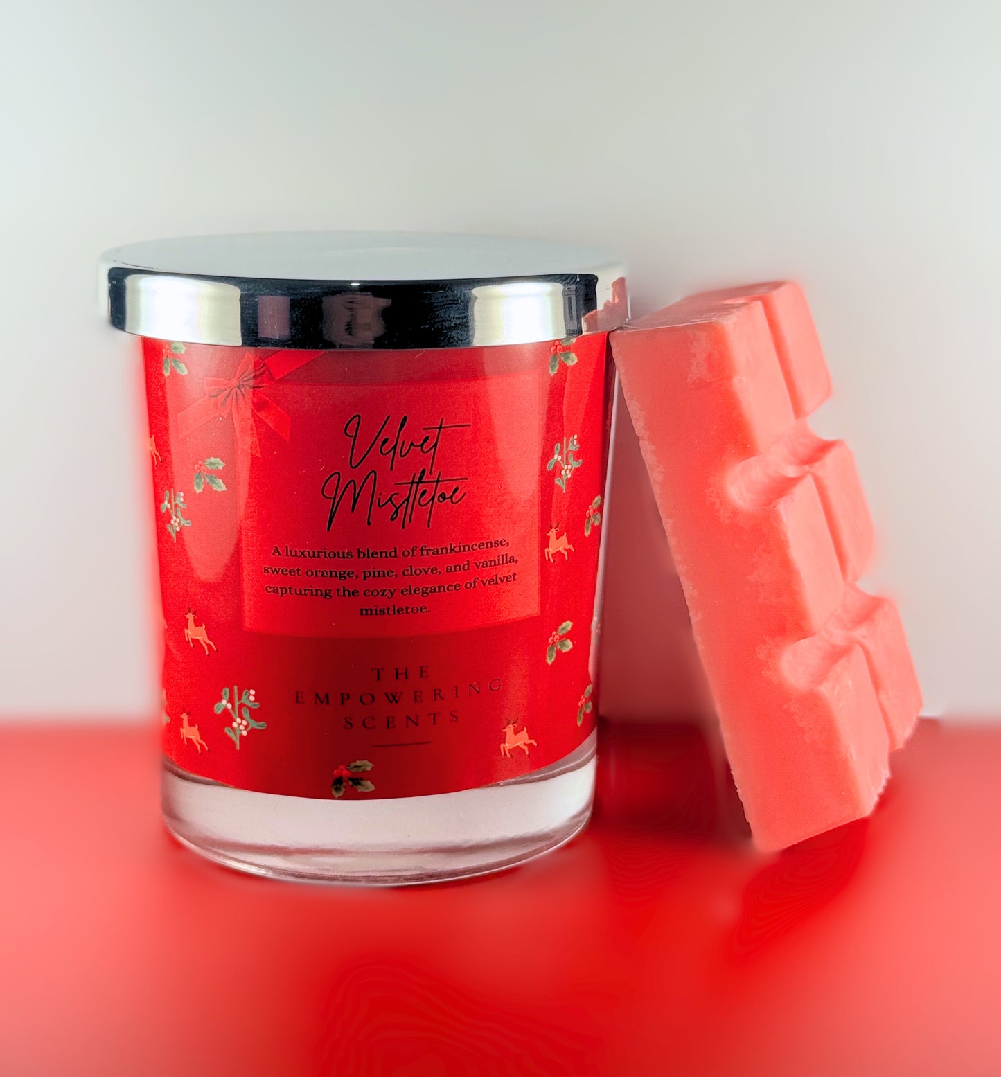Velvet Mistletoe Candle
