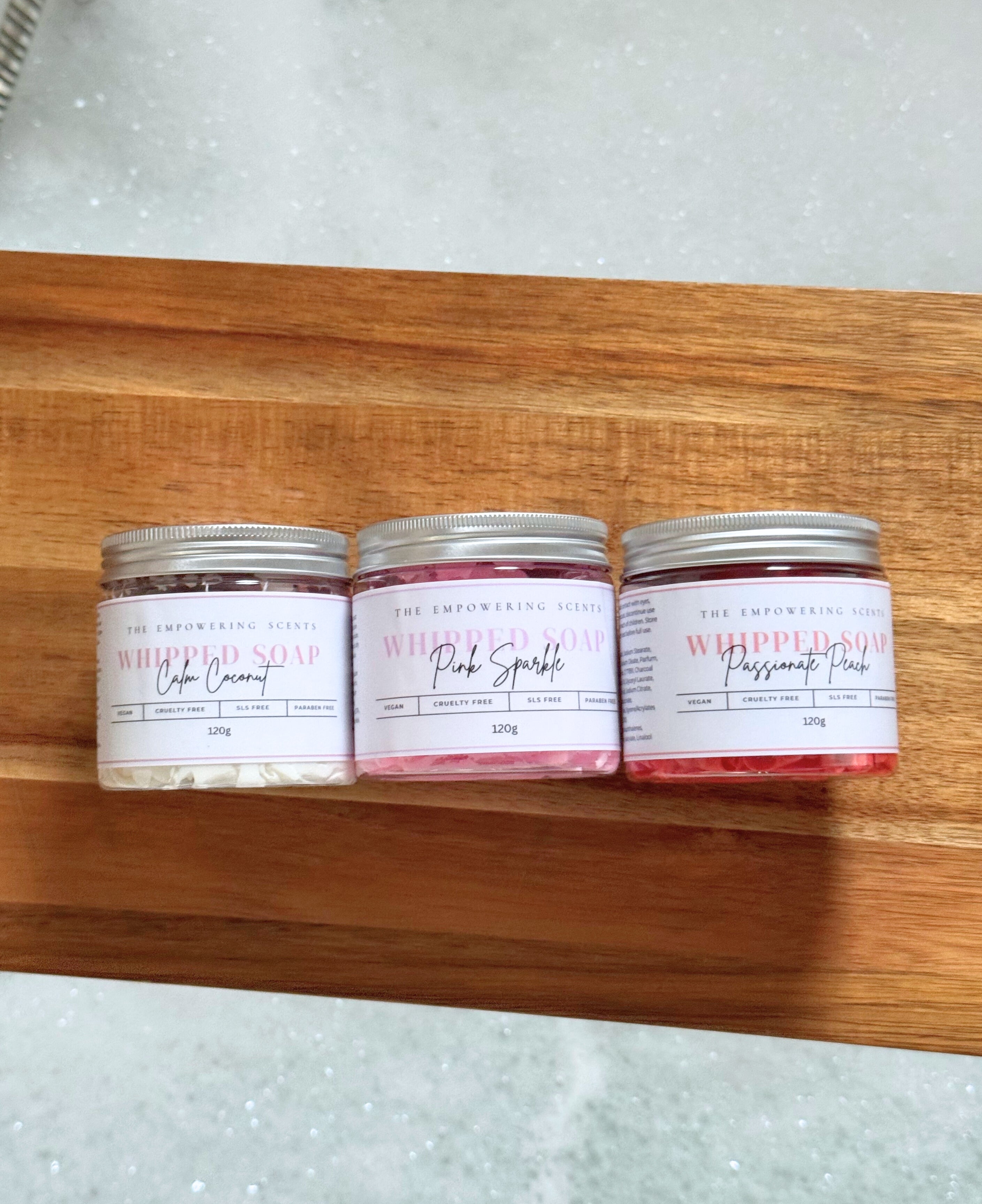 Calm Coconut Whipped Soap