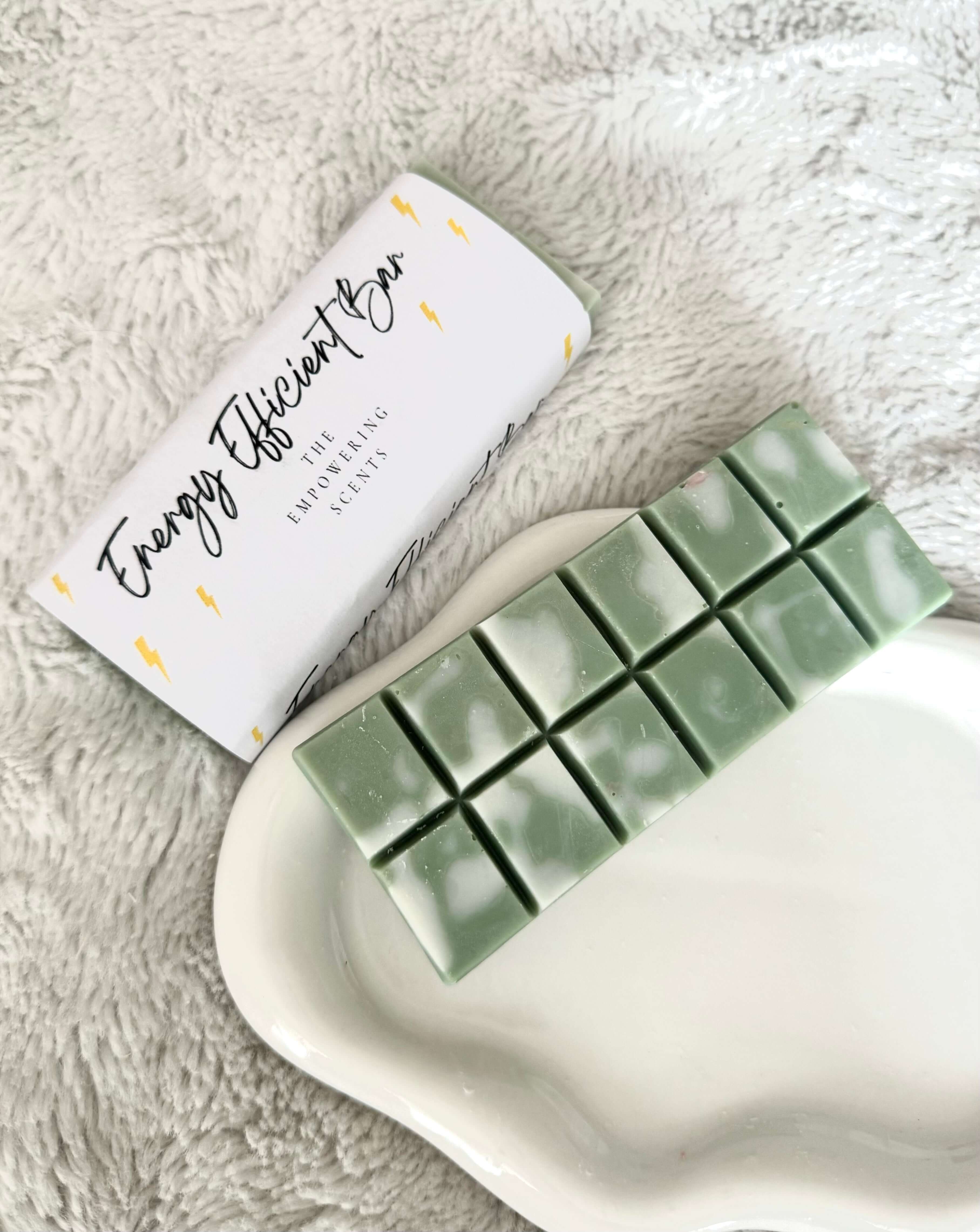 Aromatherapy bar with essential oils to improve energy, energy boosting essential oils by The Empowering Scents