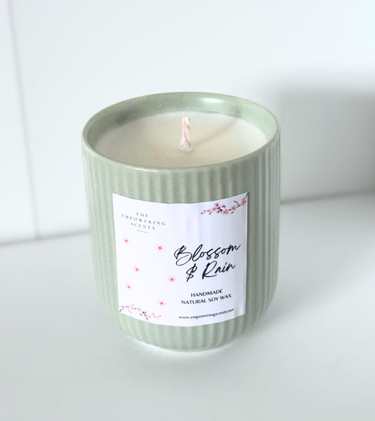 PRE ORDER Blossom & Rain Candle