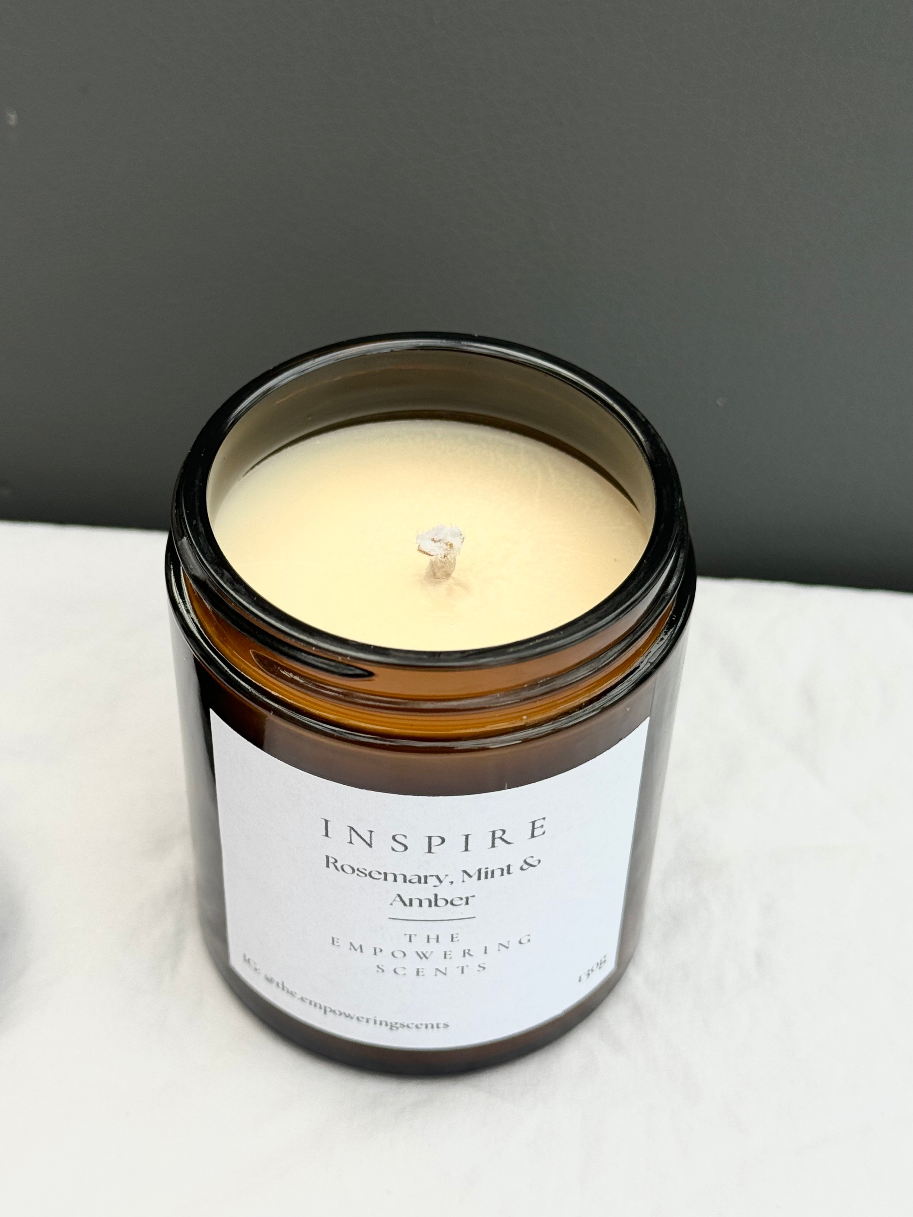 Inspire Glitter Candle