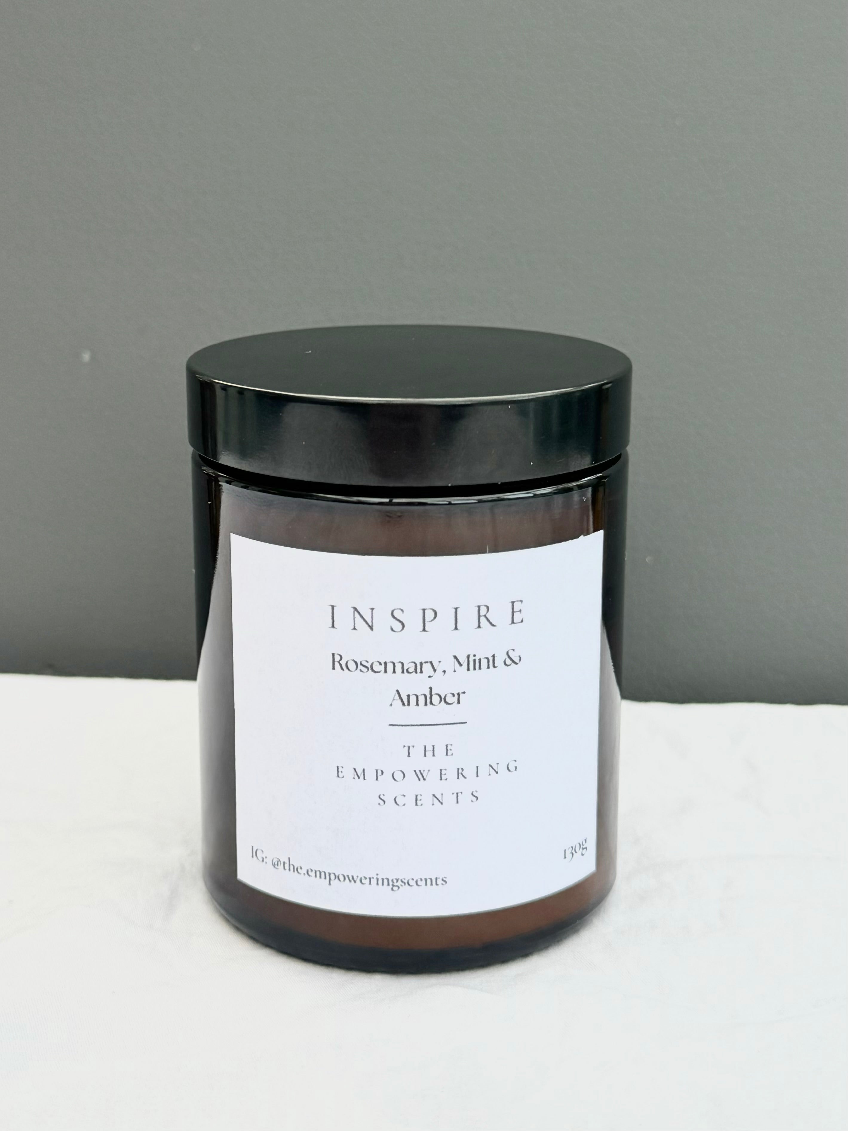 Inspire Glitter Candle