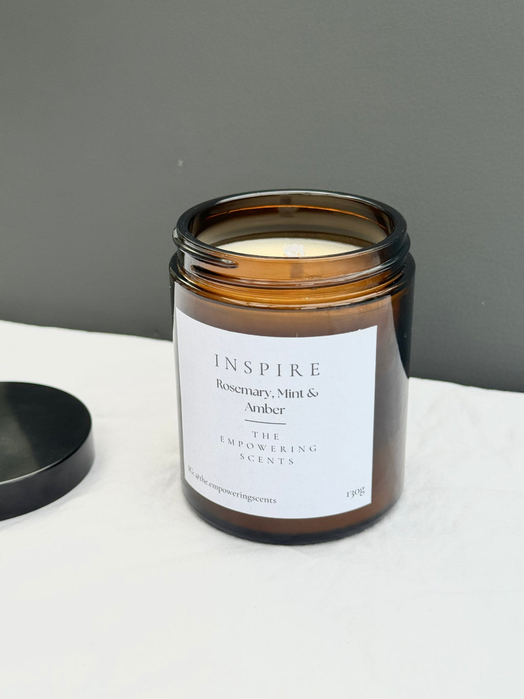 Inspire Glitter Candle
